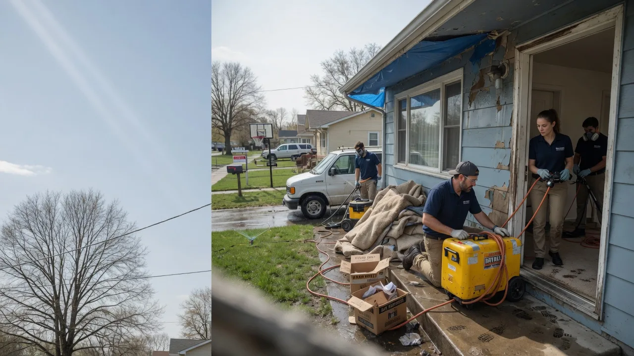 Basement Flood Cleanup in Webb City, MO near me